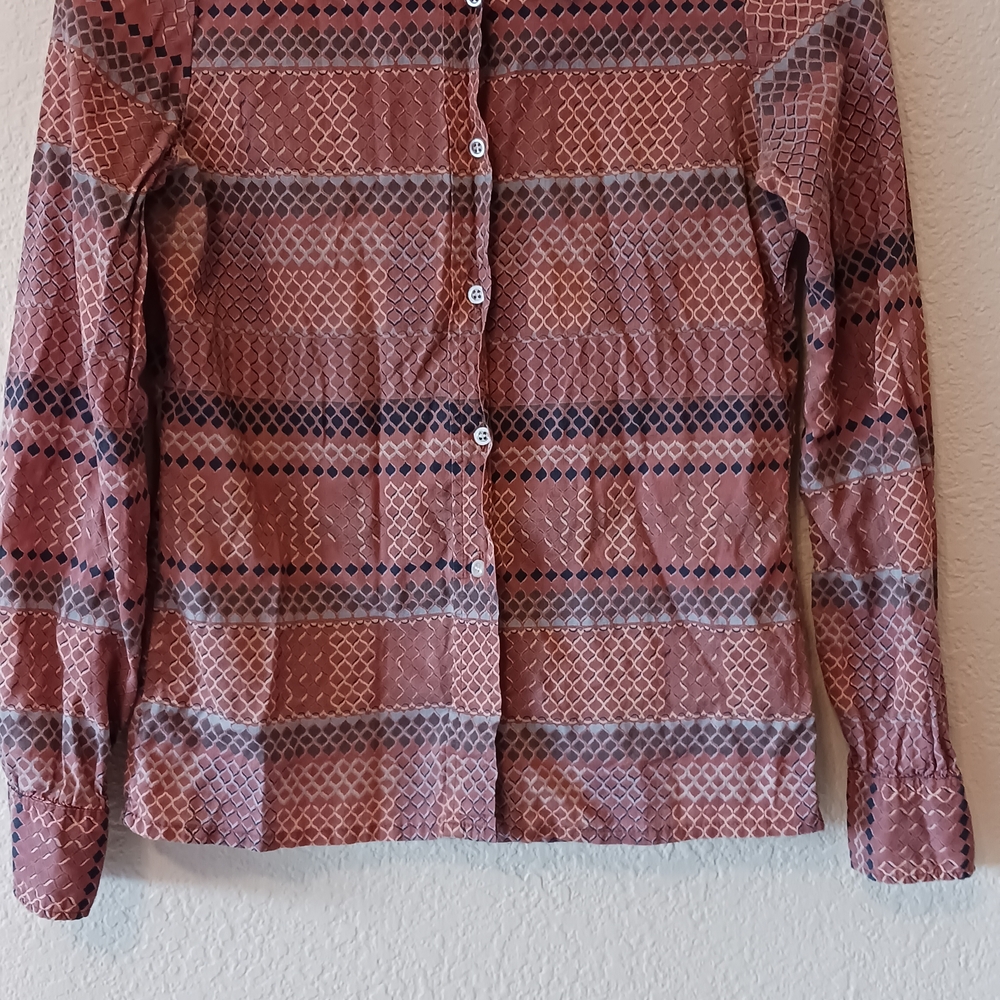 Vintage William Cherrin Blouse - Made in France
